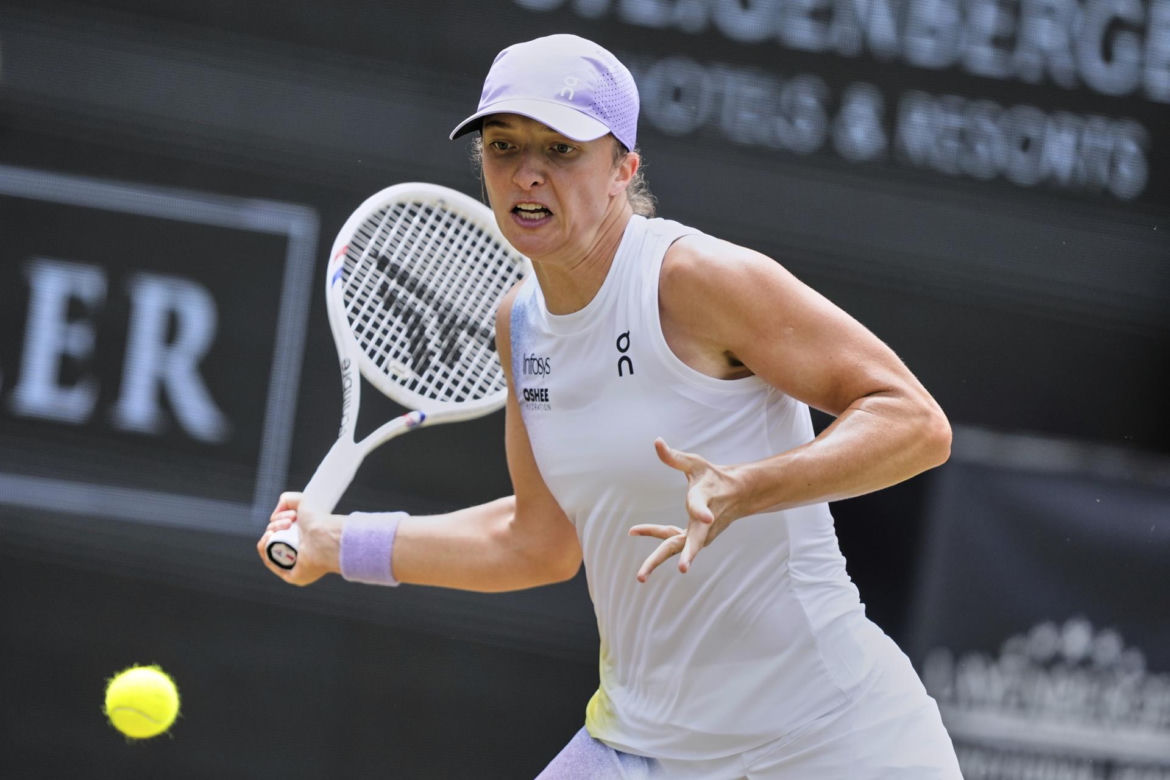 Iga Świątek i Aryna Sabalenka