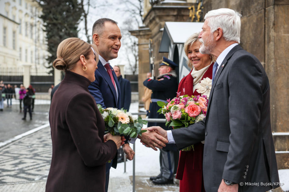 Marta Nawrocka w Czechach