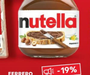 Nutella 8,88 zł
