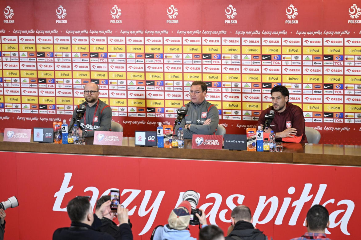 Ostatni trening kadry przed Polska - Albania