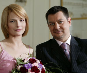 M jak miłość, Marta (Dominika Ostałowska) i Norbert (Mariusz Sabiniewicz)