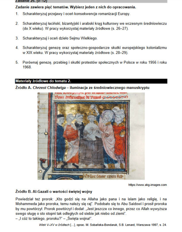 Matura próbna 2021: Historia, poziom rozszerzony. Odpowiedzi i arkusze sprawdzisz tutaj