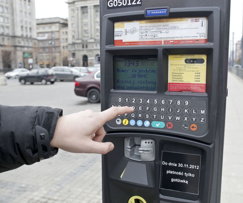 parkometr, strefa płatnego parkowania