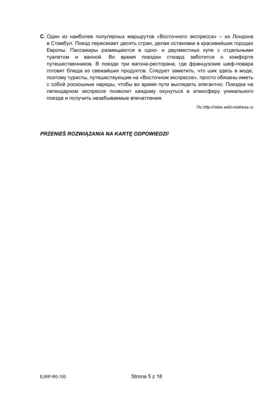 Matura 2022: Język rosyjski - poziom rozszerzony. Arkusze CKE