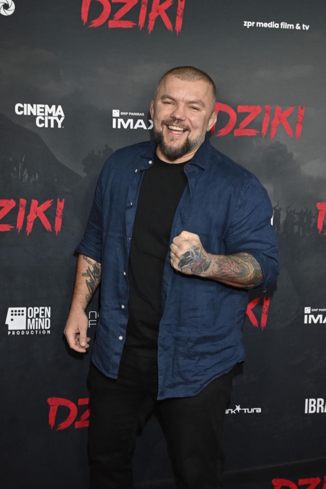 Gwiazdy na przedpremierze filmu "Dziki"