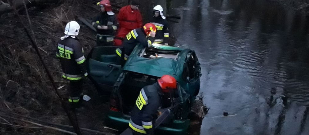 Wypadek w Człuchowie
