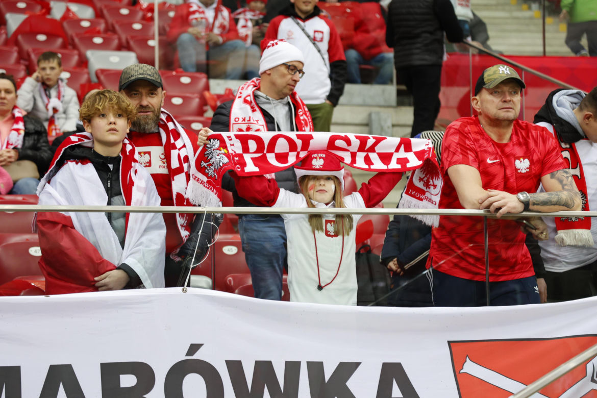 Kibice na meczu Polska - Estonia. Zdjęcia z trybun [21.03.2024]