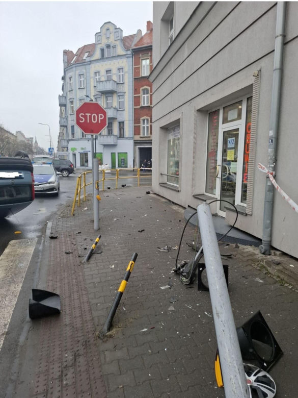 Groźne zdarzenie w centrum Gliwic