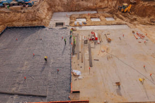 Budowa aquaparku Widzew - stan listopad 2025