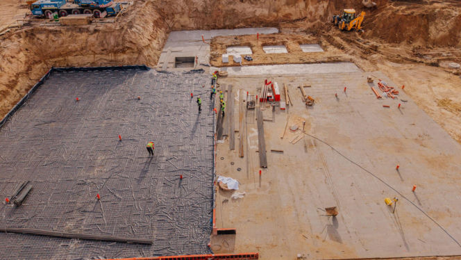 Budowa aquaparku Widzew - stan listopad 2025