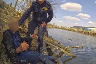 69-latek topił się w Kanale Żerańskim