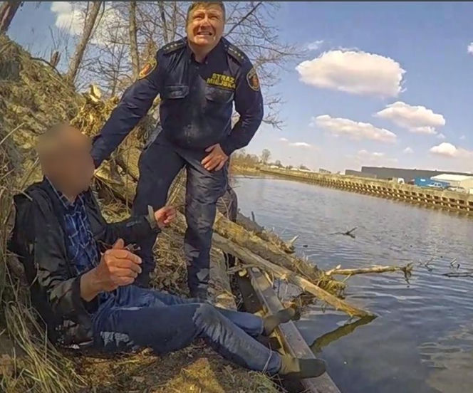 69-latek topił się w Kanale Żerańskim