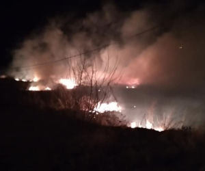 NIE ŻYJE kobieta poparzona w pożarze traw! Seryjne podpalenia na Sądecczyźnie!