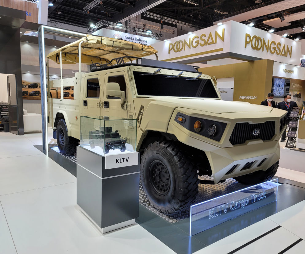 Kia Light Tactical Cargo Truck 