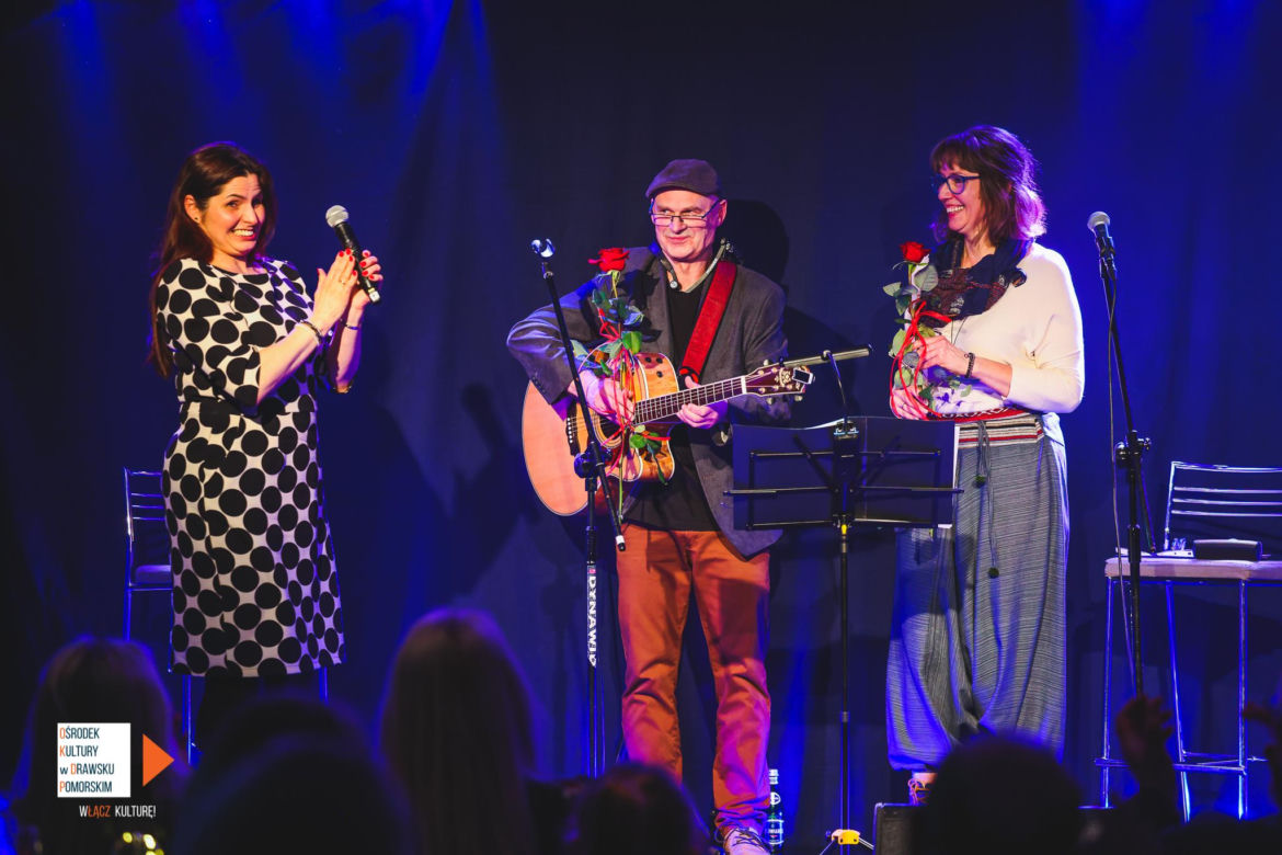 Koncert w kawiarni kinowej w Drawsku Pomorskim
