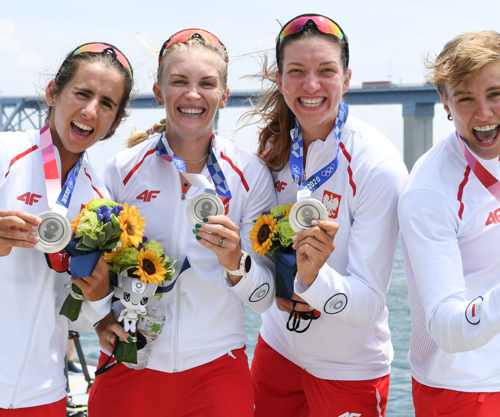 Agnieszka Kobus-Zawojska, Marta Wieliczko, Maria Sajdak i Katarzyna Zillmann