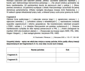 Matura 2021 historia rozszerzona  - arkusz
