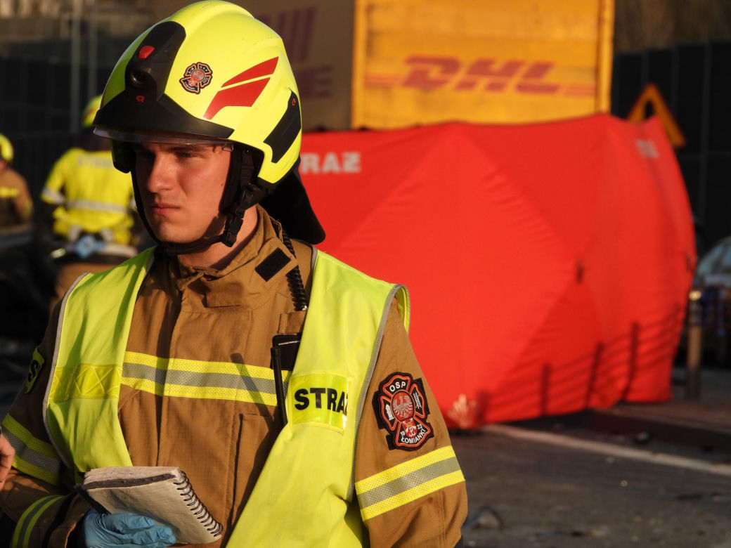 Śmiertelny wypadek Łomianki DK7