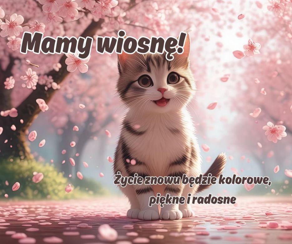 Kartki na pierwszy dzień wiosny 21 marca