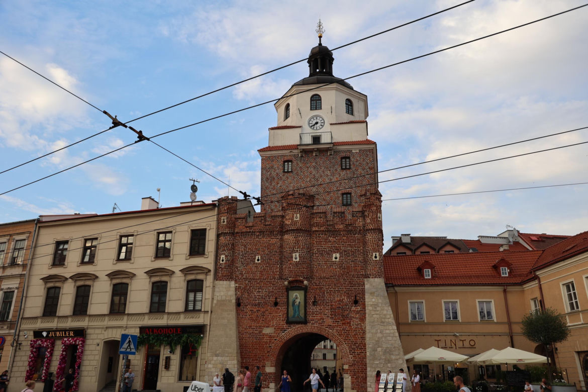 Brama Krakowska w Lublinie. To jeden z najważniejszych zabytków miasta