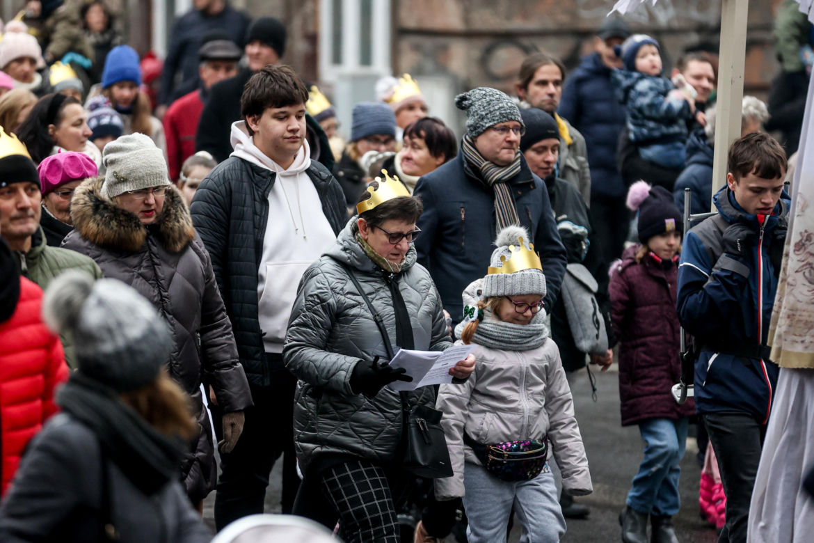 Orszak Trzech Króli przeszedł ulicami Bytomia