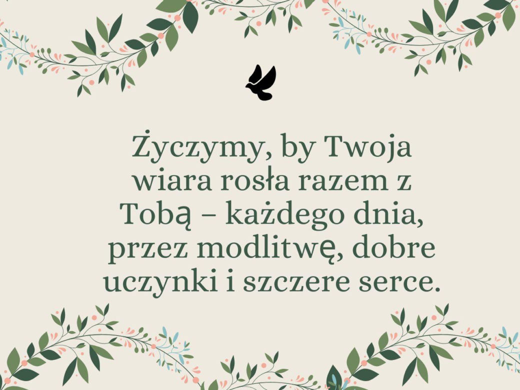 e-kartki z okazji Pierwszej Komunii Świętej