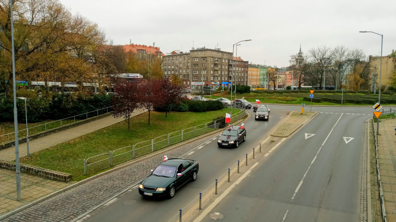Rajd Niepodległości w Szczecinie