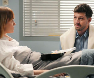 Barwy szczęścia odc. 3261. Ola (Michalina Robakiewicz), Justin (Jasper Sołtysiewicz)