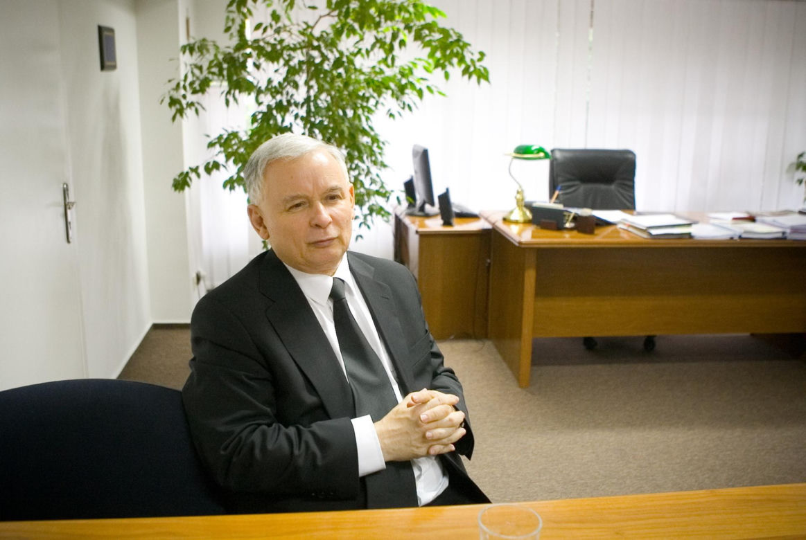 Stąd twardą ręką rządzi PiS Jarosław Kaczyński 
