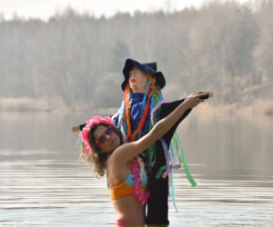 Królowe lodu i lodowi wojownicy pożegnali zimę. Marzanna wylądowała w głębinach!