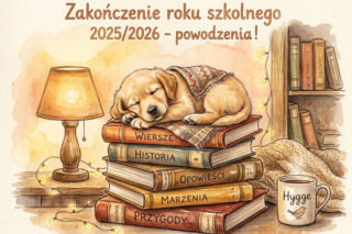 Kartka dla ucznia na zakończenie roku szkolnego