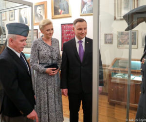 Andrzej Duda Agata Duda USA New York pomnik Katyń
