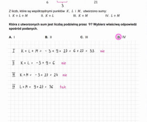 Próbny egzamin ósmoklasisty 2026 matematyka: ODPOWIEDZI