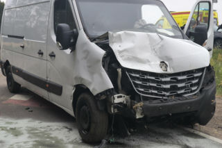 Wypadek na obwodnicy Święciechowy