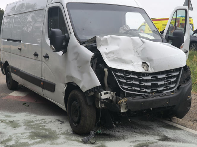 Wypadek na obwodnicy Święciechowy