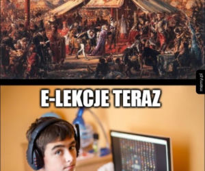 nauka zdalna - memy