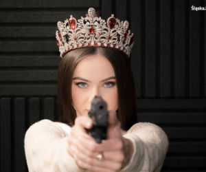 Miss Polski z Katowic wstąpiła na jeden dzień do policji. Anna Maria-Jaromin wzięła udział w teście sprawnościowym