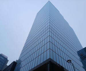 Studio A w Warszawie pod koniec budowy