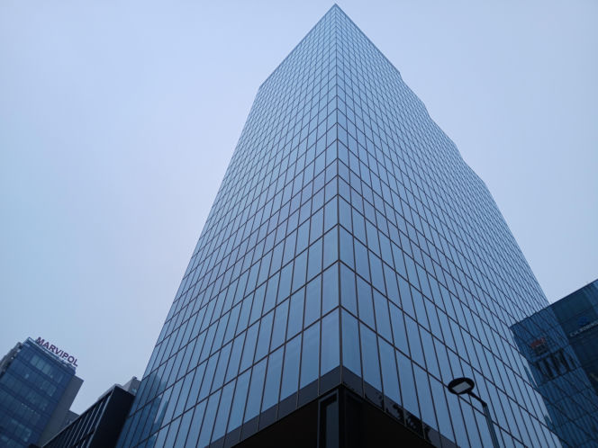 Studio A w Warszawie pod koniec budowy