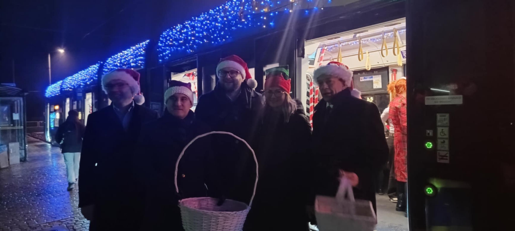 Mikołajkowy Tramwaj w Toruniu
