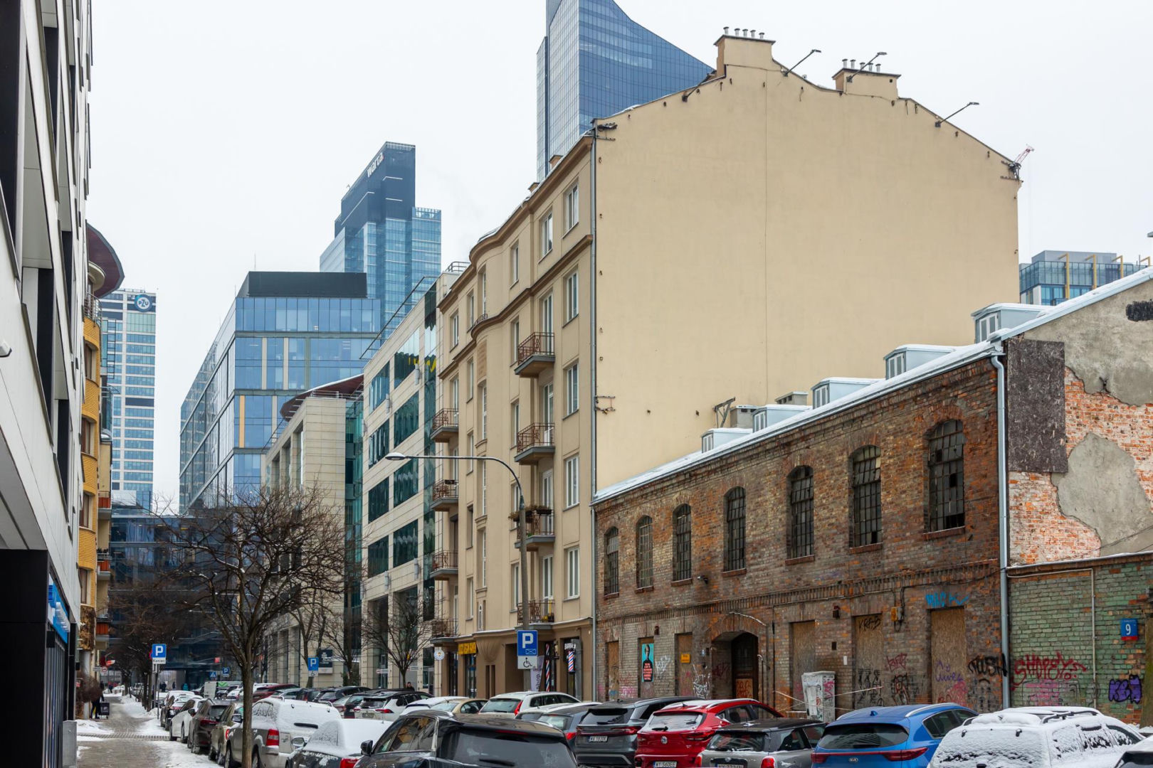 Rejon ulicy Prostej 70 w Warszawie