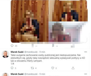 wpis Marka Suskiego na Twitterze
