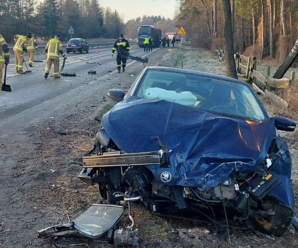 Tuligłowy: Dramatyczny wypadek uchodźców. Uciekli przed wojną, mogli zginąć na drodze