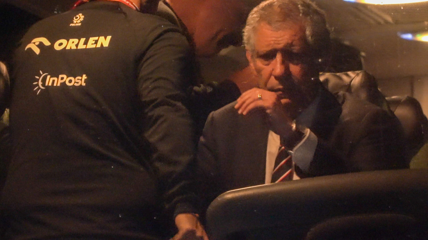 Fernando Santos na papierosie