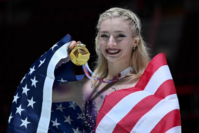 Amber Glenn zdobyła złoto dla USA, musiała zrezygnowac z mediów przez fanatyków Trumpa