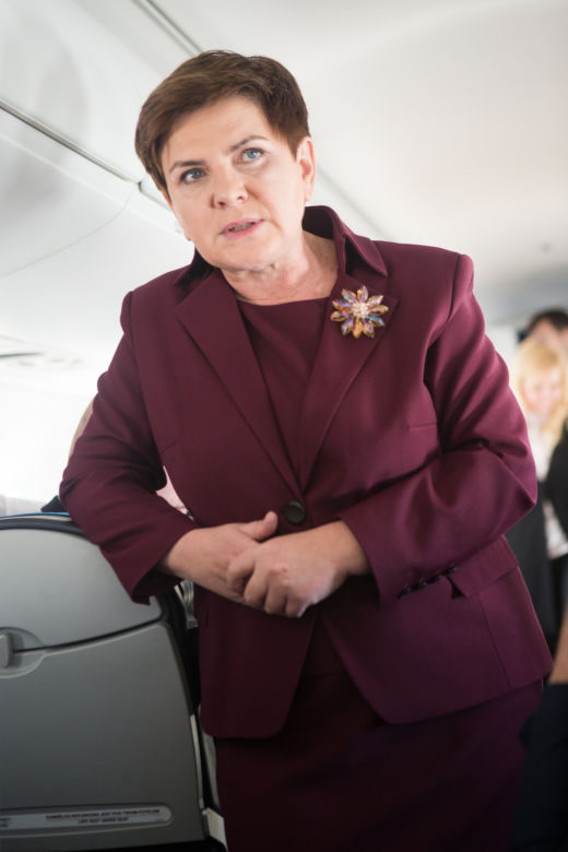 Beata Szydło w młodości