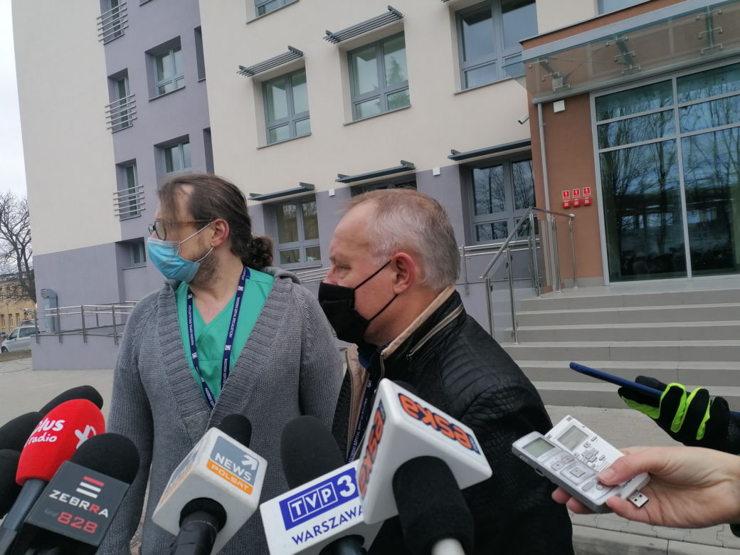 Szpital tymczasowy w Radomiu rozpoczął przyjmowanie pacjentów