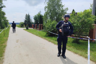 Zatrzymanie Dariusza R. po zbrodni w Mierzawie