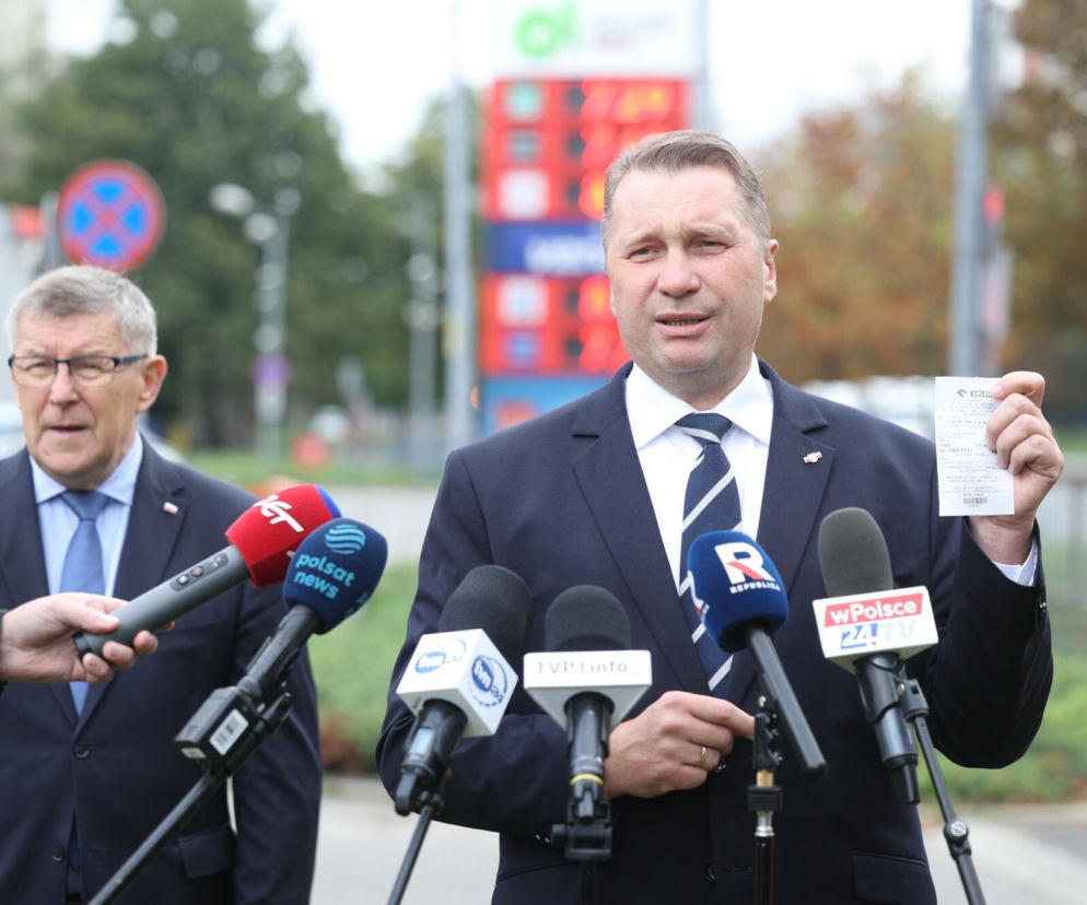 Przemysław Czarnek i PiS chcą obniżki cen paliw! 