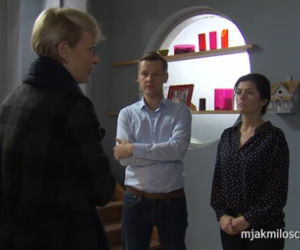 M jak miłość, Kinga (Katarzyna Cichopek), Piotrek (Marcin Mroczek), Renata Majewska (Anna Matecka)